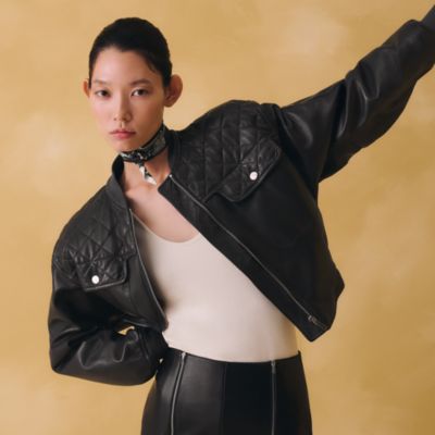 ジャケット・アウター HERMES 2021SS WITH LEATHER H POCKETS ジャケット・アウター HERMES 2021SS WITH LEATHER H POCKETS Straight